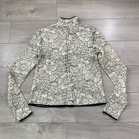 Aritzia Babaton Hopkins Cream Lace Blouse Top - Picture 6 of 12